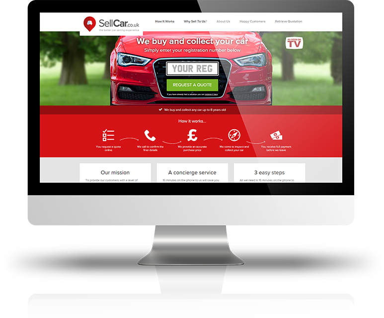 SellCar website